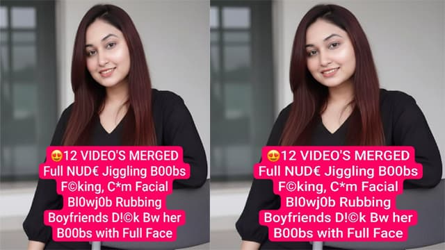 Insta Hot Influencer – Rubbing BF Dick MMS