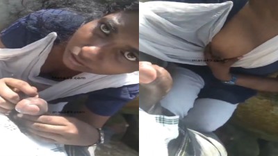 Keralathu College Student Sucks Dick Outside Blowjob