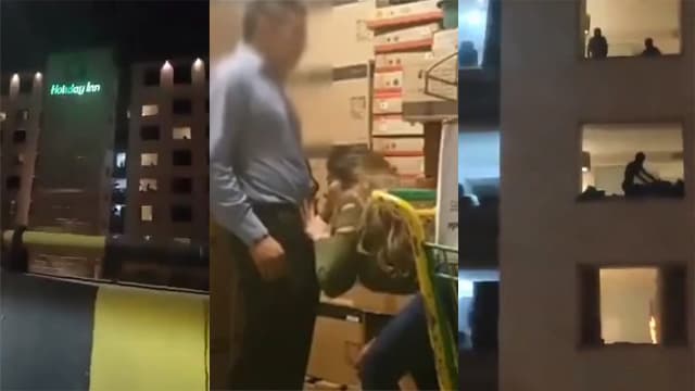 Cashier Manager Affair – Hard Pound Exposed
