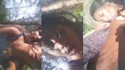 Trichy 19yr Teen Girl Outdoor Fuck Viral Sex Video