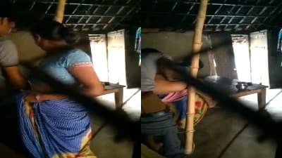 Horny Village Aunty Saree Neighbor Fucking Video